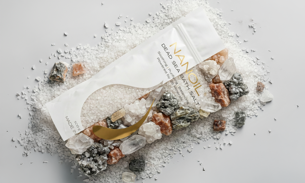 sea salt from the dead sea nanoil